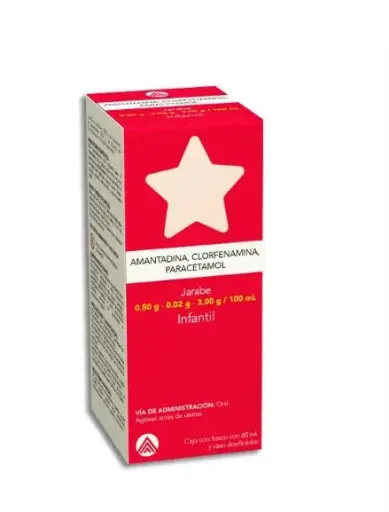 [7502009746116] AMANTADINA, CLORFENAMINA, PARACETAMOL MAVER Jarabe - 60 ml