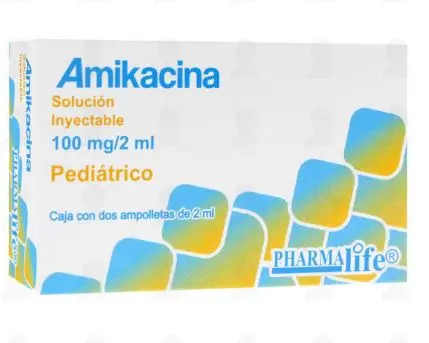 [7501349020603] AMIKACINA 100MG AMSA Solucion Inyectable - c/2