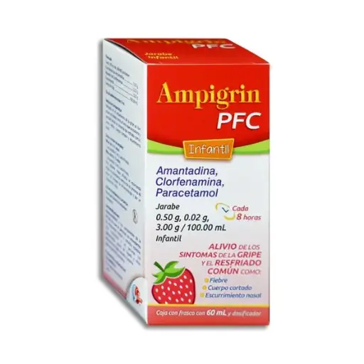 [780083148577] AMPIGRIN PFC INFANTIL Jarabe - 60 ml