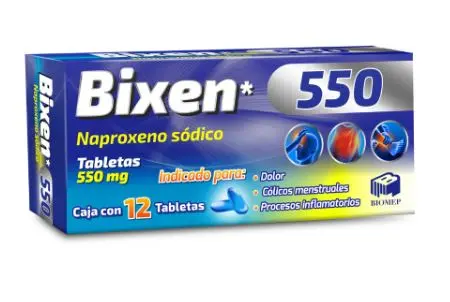 [7501573908104] BIXEN 550MG Tabletas - c/12