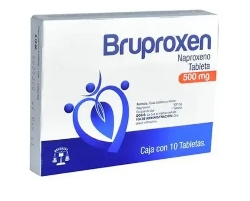 [7501537193010] BRUPROXEN 500MG Tabletas - c/10