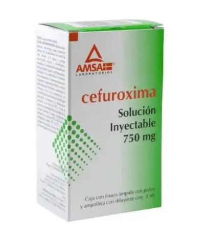 [7501125195105] CEFUROXIMA 750MG AMSA Solucion Inyectable - c/1