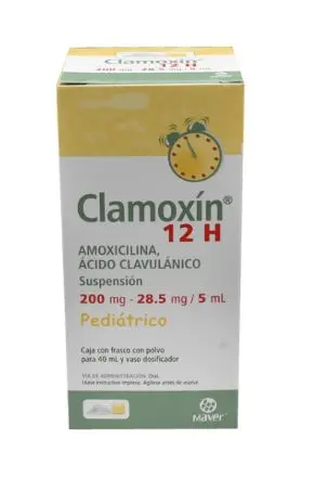 [7502009740497] CLAMOXIN 12H PEDIATRICO 200/28.5MG Suspension - 40 ml