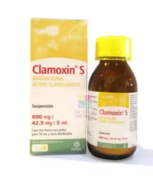 [7502009745140] CLAMOXIN S 600/42.9mg Suspension - 50 ml