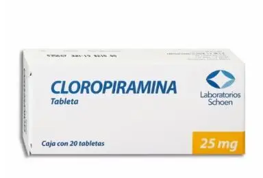 [821998000250] CLOROPIRAMINA SCHOEN Tabletas - c/20
