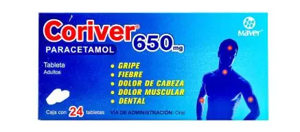 [7502009746543] CORIVER 650MG Tabletas - c/24