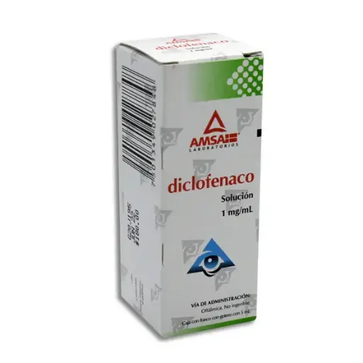 [7501349027848] DICLOFENACO AMSA Solucion Oftalmica - 5 ml