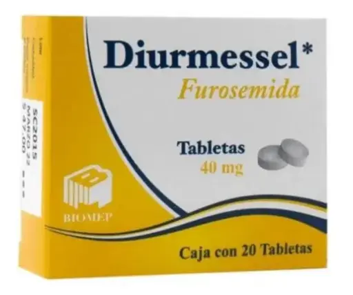 [7501573900375] DIURMESSEL Tabletas - c/20