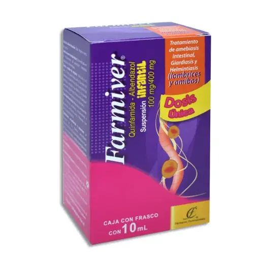 [7502006921967] FARMIVER INFANTIL Suspension - 10 ml