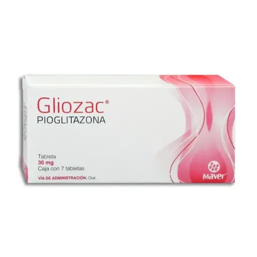 [7502009744969] GLIOZAC 30MG Tabletas - c/7