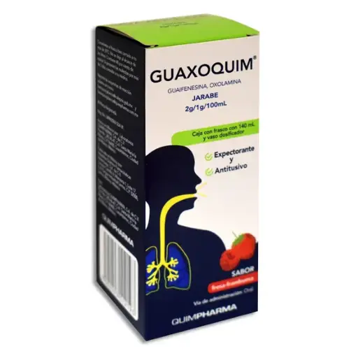 [7502223112193] GUAXOQUIM  Jarabe - 140 ml