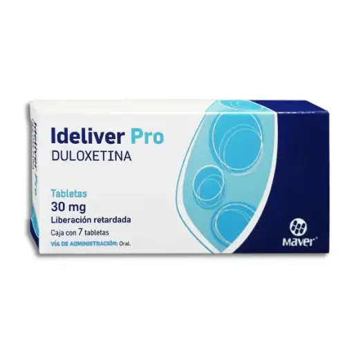 [7502009745485] IDELIVER PRO 30MG Tabletas LR - c/7