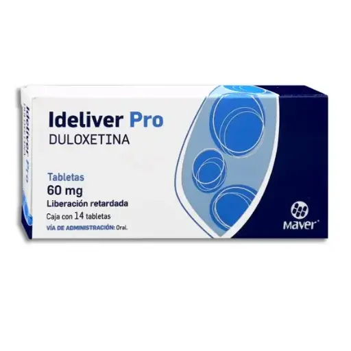 [7502009745478] IDELIVER PRO 60MG  Tabletas LR - c/14