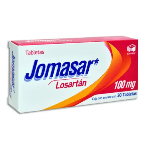 [7501573904861] JOMASAR 100MG Tabletas - c/30