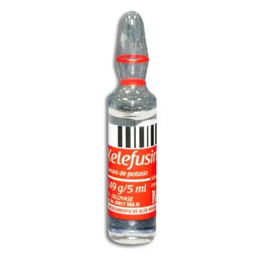 [7501125111303] KELEFUSIN  Solucion Inyectable - 5 ml