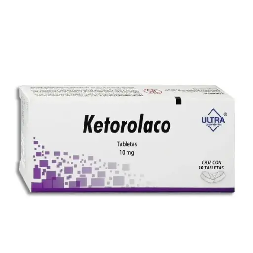 [7502216801196] KETOROLACO ULTRA Tabletas - c/10