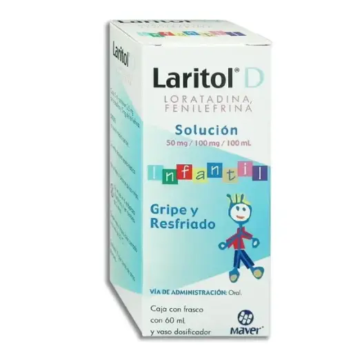 [7502009741784] LARITOL D INFANTIL Solucion - 60 ml