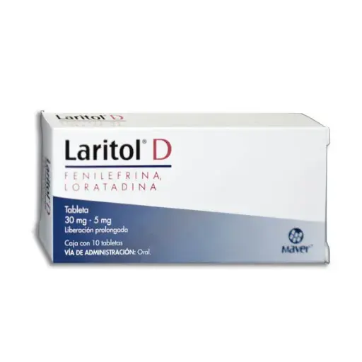 [7502009743856] LARITOL D Tabletas LP - c/10