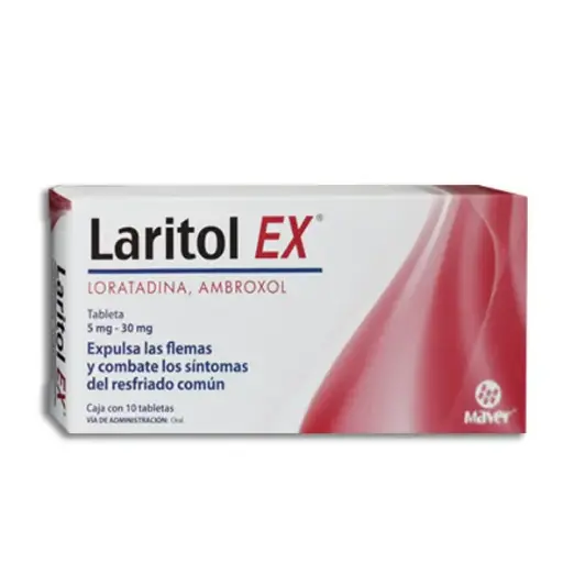 [7502009741005] LARITOL EX Tabletas - c/10