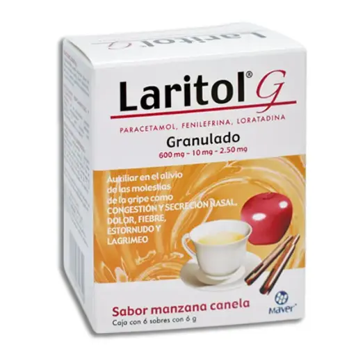 [7502009741340] LARITOL G GRANULADO Polvo en Sobres - c/6