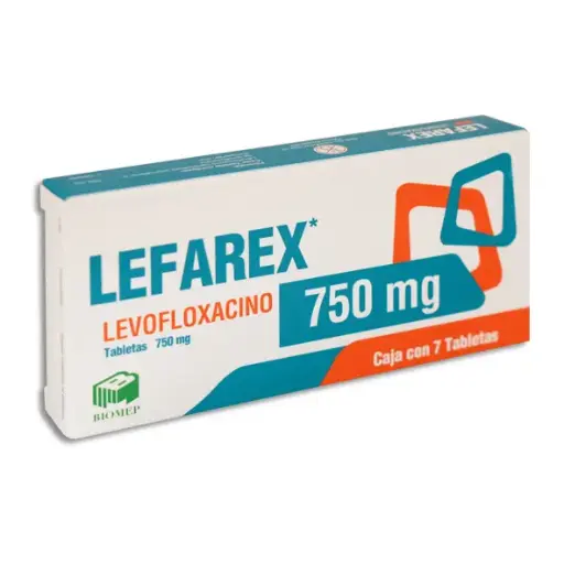 [7501573909309] LEFAREX 750MG Tabletas - c/7