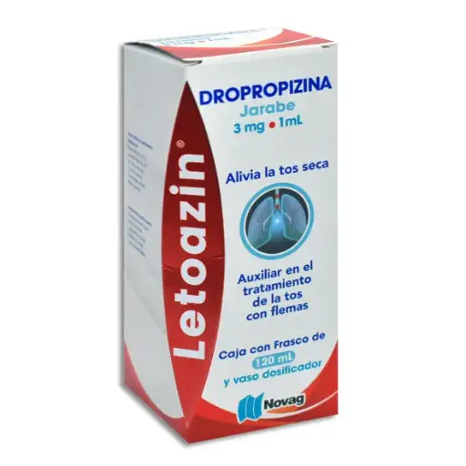 [7501075725988] LETOAZIN Jarabe - 120 ml