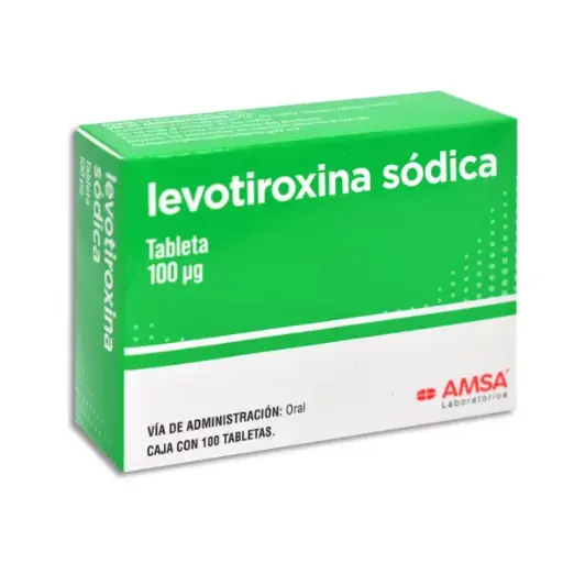 [7501349020153] LEVOTIROXINA SODICA AMSA Tabletas - c/100