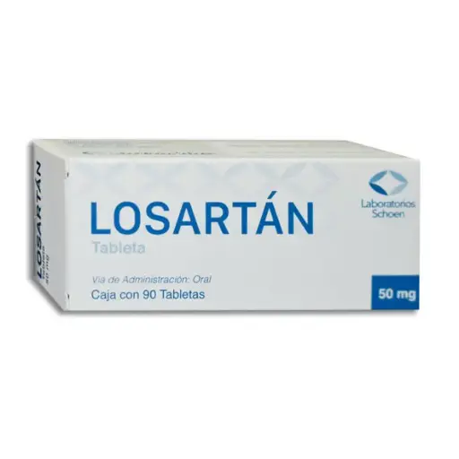 [821998000588] LOSARTAN SCHOEN Tabletas - c/90