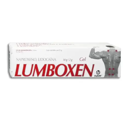 [7502009745539] LUMBOXEN ROJO Gel - 35 g