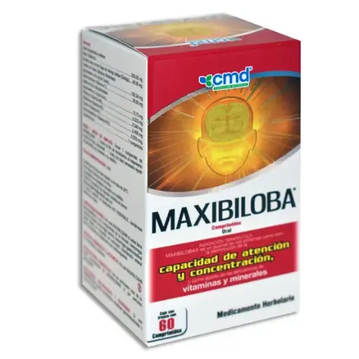 [7501590222221] MAXIBILOBA Comprimidos - c/60