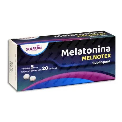 [7502274792115] MELNOTEX SUBLINGUAL Tabletas - c/20
