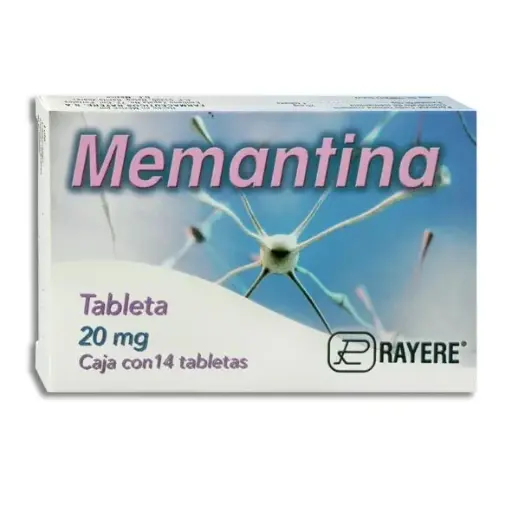 [7502003389982] MEMANTINA 20MG RAYERE Tabletas - c/14