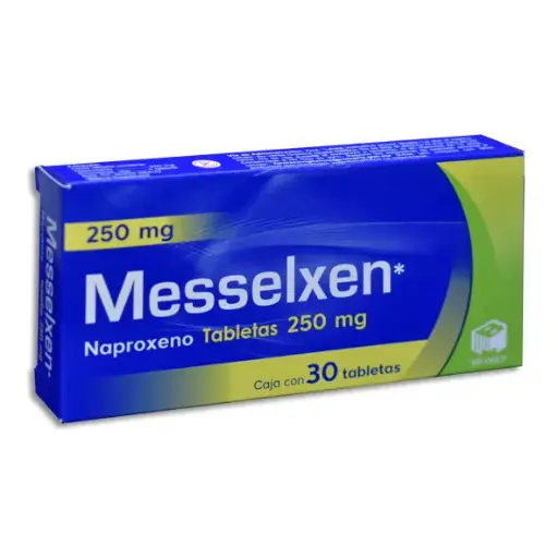 [7501573900467] MESSELXEN 250MG Tabletas - c/30