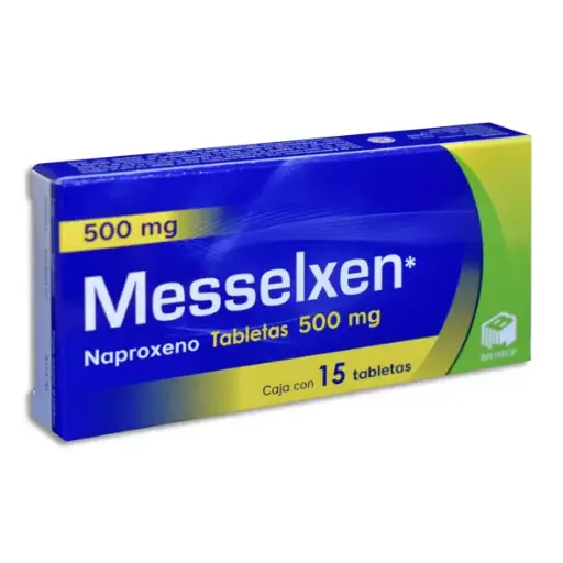 [7501573909170] MESSELXEN 500MG Tabletas - c/15