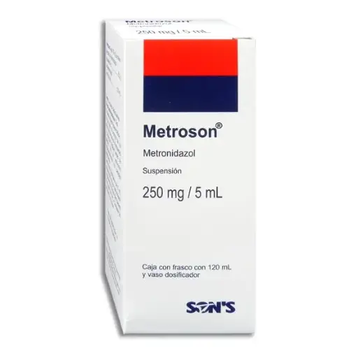 [7502001164611] METROSON 250MG Suspension - 120 ml