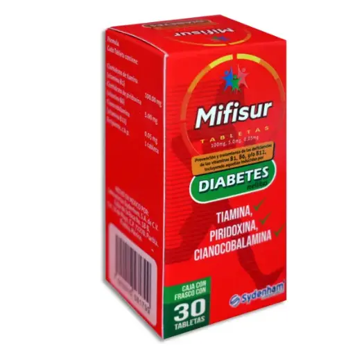 [7502010581799] MIFISUR DIABETES Tabletas - c/30
