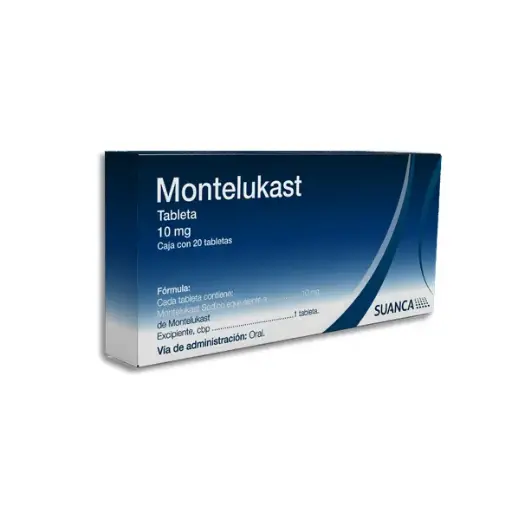 [7503028771653] MONTELUKAST 10MG SUANCA Tabletas - c/20
