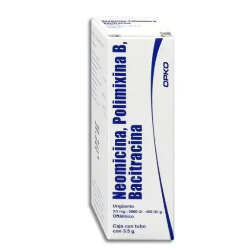 [75050764] NEOMICINA, POLIMIXINA B, BACITRACINA EXAKTA Ungüento - 3.5 g