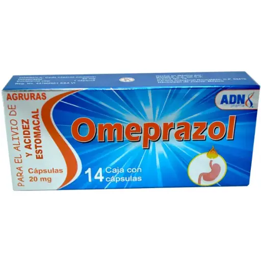[7506449300112] OMEPRAZOL ADN Capsulas - c/14