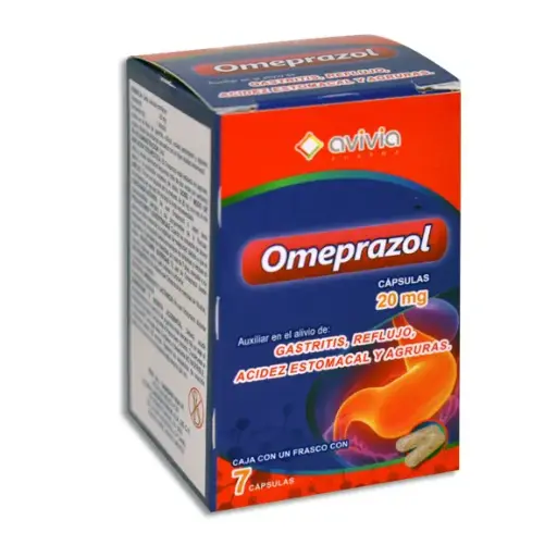 [7502216803992] OMEPRAZOL AVIVIA Capsulas - c/7
