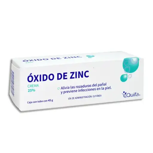 [7501109761869] OXIDO DE ZINC QUIMICA Y FARMACIA Crema - 45 g