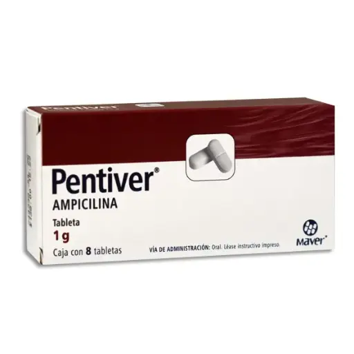 [7503000422672] PENTIVER 1GR Tabletas - c/8