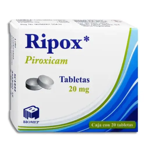 [7501573900498] RIPOX Tabletas - c/20