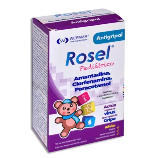 [7502240451015] ROSEL PEDIATRICO Solucion Gotas - 30 ml
