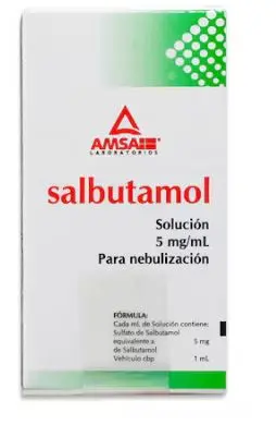 [7501349028050] SALBUTAMOL AMSA Solucion para nebulizar - 10 ml