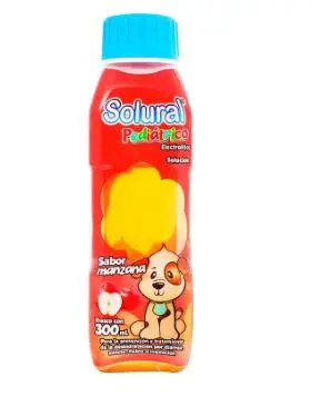 [7501349012387] SOLURAL PEDIATRICO MANZANA Solucion - 300 ml
