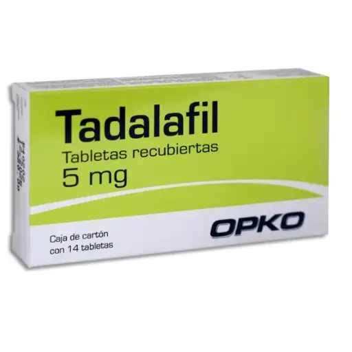 [75051303] TADALAFIL 5MG EXAKTA Tabletas - c/14