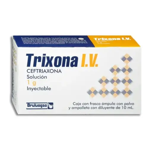 [7502208891198] TRIXONA 1GR IV Solucion Inyectable - c/1