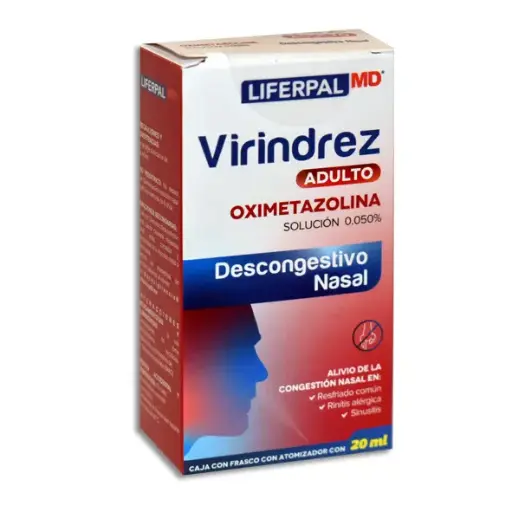 [7501836006042] VIRINDREZ ADULTO Solucion Nasal - 20 ml