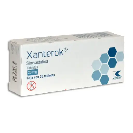 [7501493889545] XANTEROK 20MG Tabletas - c/30